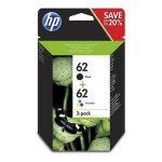 Zestaw tuszy HP 62 CMYK N9J71AE 