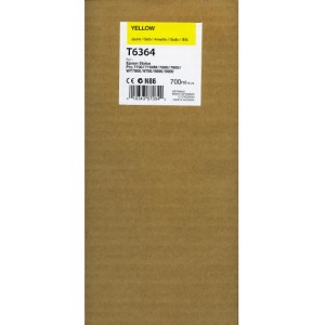 Tusz Epson T6364 Yellow 700ml.