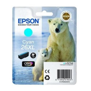 Tusz Epson T2632 XL Cyan C13T26324010