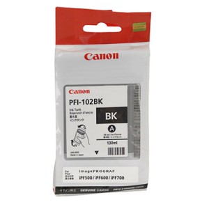 Tusz Canon PFI-102BK Black 0895B001