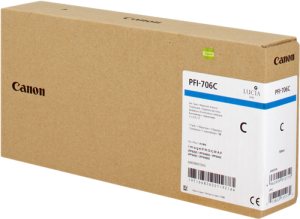 Tusz Canon PFI-706 Cyan 700 ml. 6682B001
