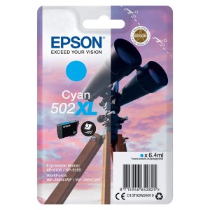 Tusz Epson 502XL Cyan T02W2