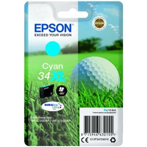 Tusz Epson 34XL Cyan T3472