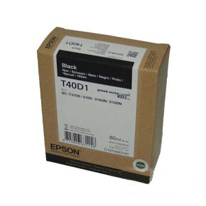 Tusz Epson T40D1 Black 80ml. SC-T3100/SC-5100
