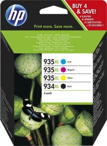 Zestaw Combo Pack HP 934XL/935XL CMYK X4E14A