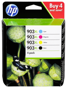 Zestaw 4 tuszy HP 903XL CMYK 3HZ51AE