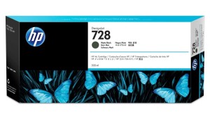 Tusz HP 728 Matte Black F9J68A 300ml. 