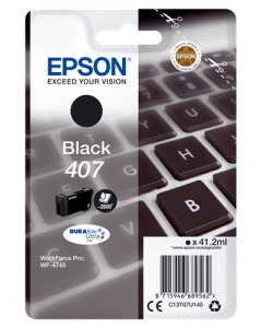 Tusz Epson 407 Black T07U1
