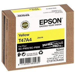 Tusz Epson T47A4 Yellow 50ml. SC-P900