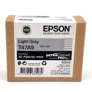 Tusz Epson T47A9 Light Gray 50ml. SC-P900