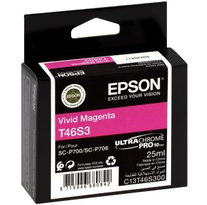 Tusz Epson T46S3 Magenta 25ml. SC-P700