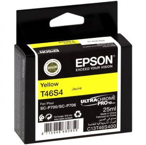 Tusz Epson T46S4 Yellow 25ml. SC-P700