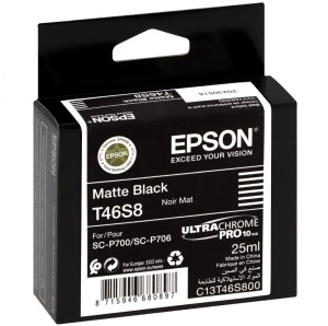 Tusz Epson T46S8 Matte Black 25ml. SC-P700