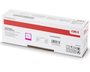 Toner OKI 46490402 Magenta C532/C542/MC563/MC573