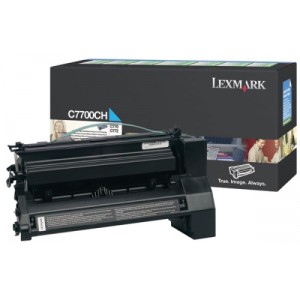 Toner Lexmark C7700CH Cyan *KURIER 15,00 zł.*
