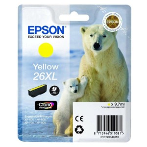 Tusz Epson T2634 XL Yellow C13T26344010