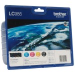Zestaw 4 tuszy Brother Value Pack LC-985 CMYK