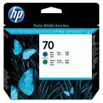 Głowica drukująca HP 70 Blue + Green C9408A