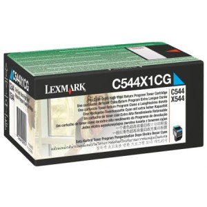 Toner Lexmark C544X1CG Cyan *OD RĘKI*