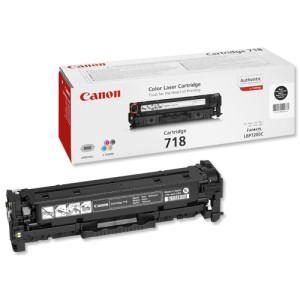 Toner Canon CRG-718 Black 2662B002
