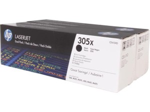 Toner HP 305X Black CE410XD Dwupack