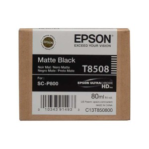Tusz Epson T8508 Matte Black do P800
