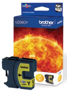 Tusz Brother LC-980Y Yellow