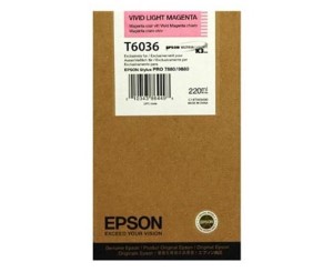 Tusz Epson T6036 Vivid Light Magenta 220ml.