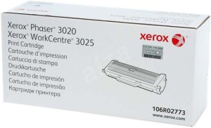 Toner Xerox 106R02773 Black do PH 3020/WC 3025