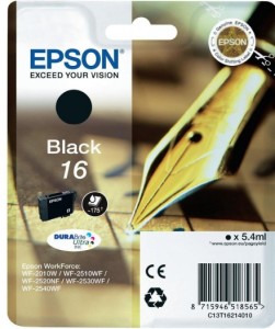 Tusz Epson 16 Black T1621