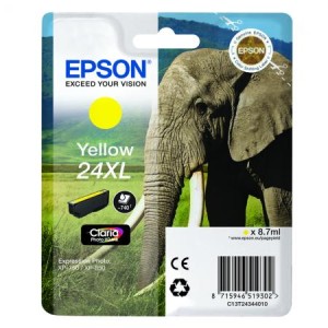 Tusz Epson T2434 XL Yellow C13T24344010