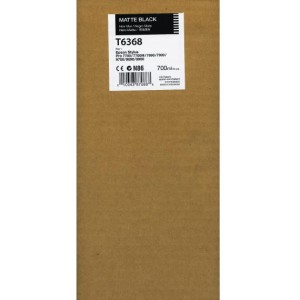 Tusz Epson T6368 Matte Black 700ml.
