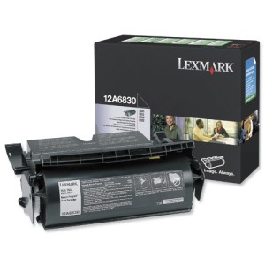 Toner Lexmark 12A6830 Black *KURIER 15,00 zł.*