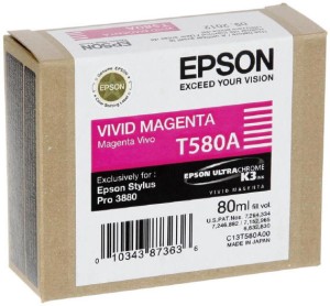Tusz Epson T580A Vivid Magenta
