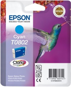 Tusz Epson T0802 Cyan