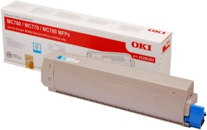 Toner OKI 45396303 Cyan MC760/MC770/MC780