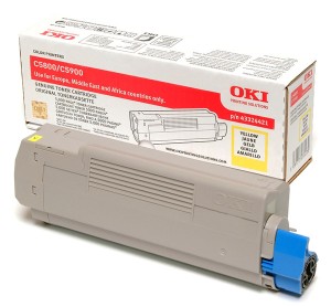 Toner OKI 43324421 Yellow
