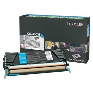 Toner Lexmark C5240CH Cyan  *KURIER 15,00 zł.*