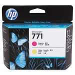 Głowica drukująca HP 771 Magenta + Yellow CE018A