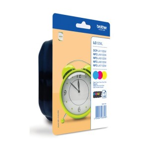 Zestaw 3 tuszy Brother Rainbow Pack LC-125XL CMY