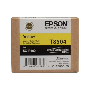Tusz Epson T8504 Yellow do P800