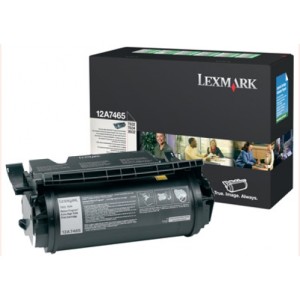 Toner Lexmark 12A7465 Black *KURIER 15,00 zł.*