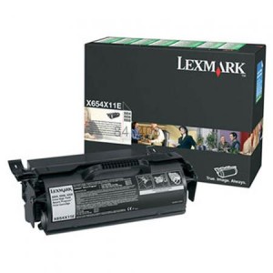 Toner Lexmark X654X11E Black *KURIER 15,00*
