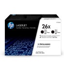 Toner HP 26X Dwupack CF226XD Black