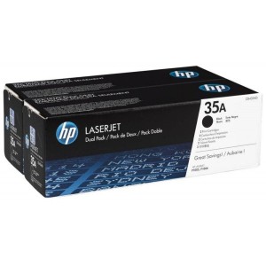 Toner HP 35A Black CB435AD Dwupack
