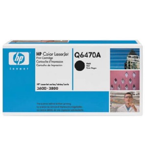 Toner HP Q6470A Black