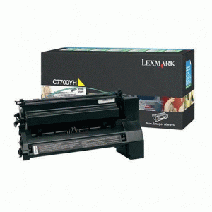 Toner Lexmark C7700YH Yellow *KURIER 15,00 zł.*