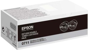 Toner Epson S050711 Black Dwupack