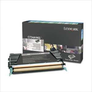 Toner Lexmark C734A1KG Black  *KURIER 15,00 zł.*
