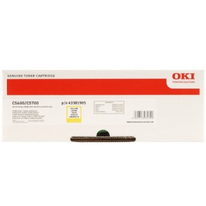 Toner OKI 43381905 Yellow